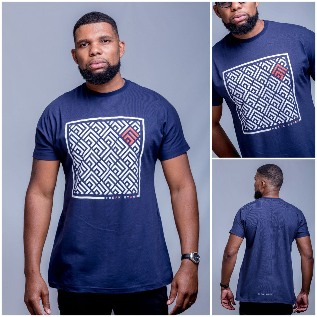 Mens Mosaic Freak Nyana Tee