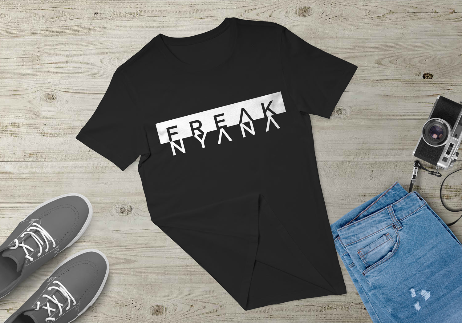 Mens Oreo Freak Nyana Tee