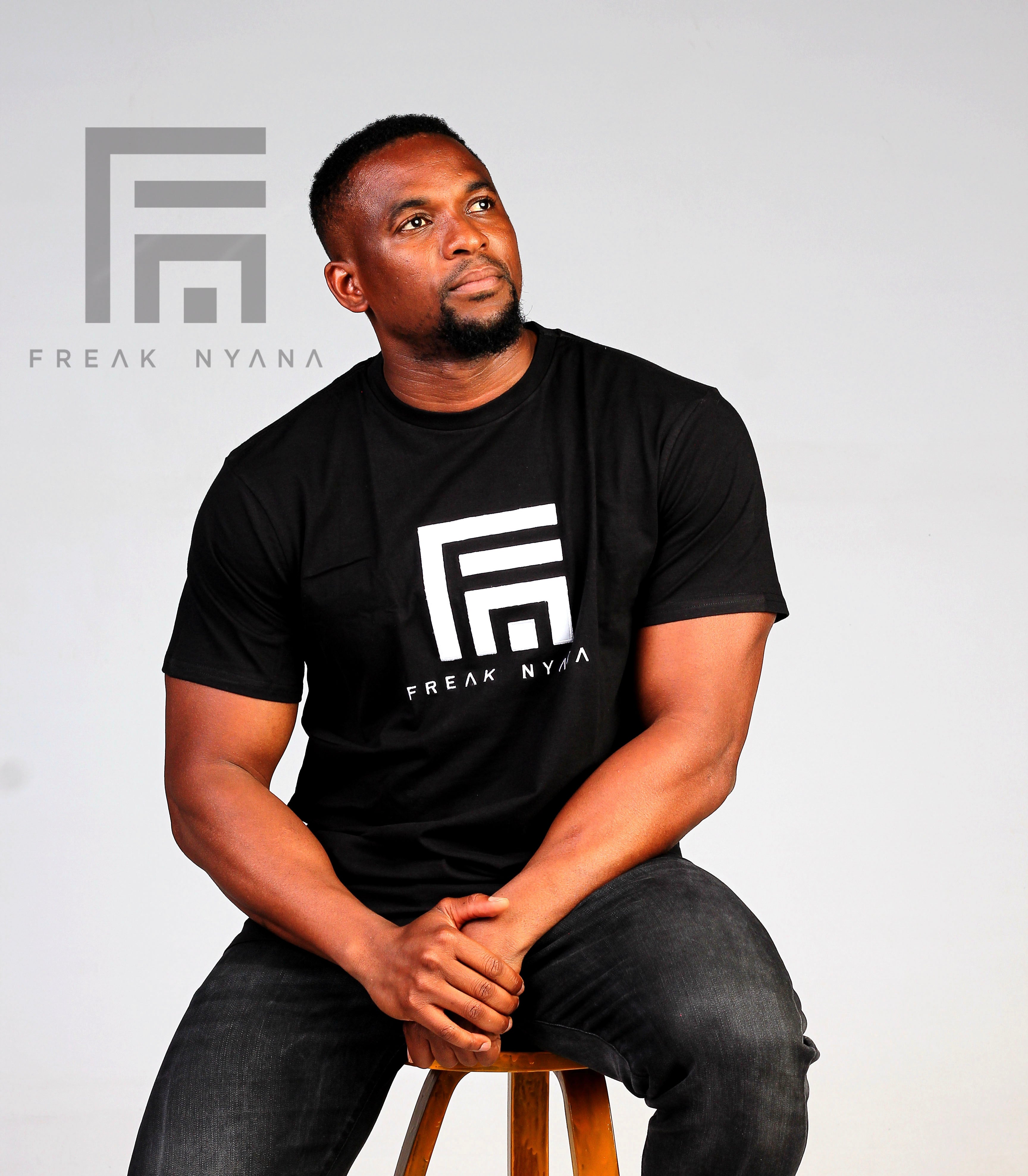 Mens Applique Freak Nyana Tee