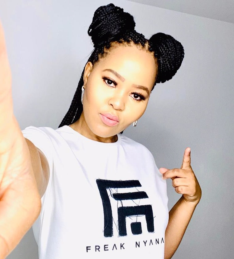 White Applique logo Ladies Dress