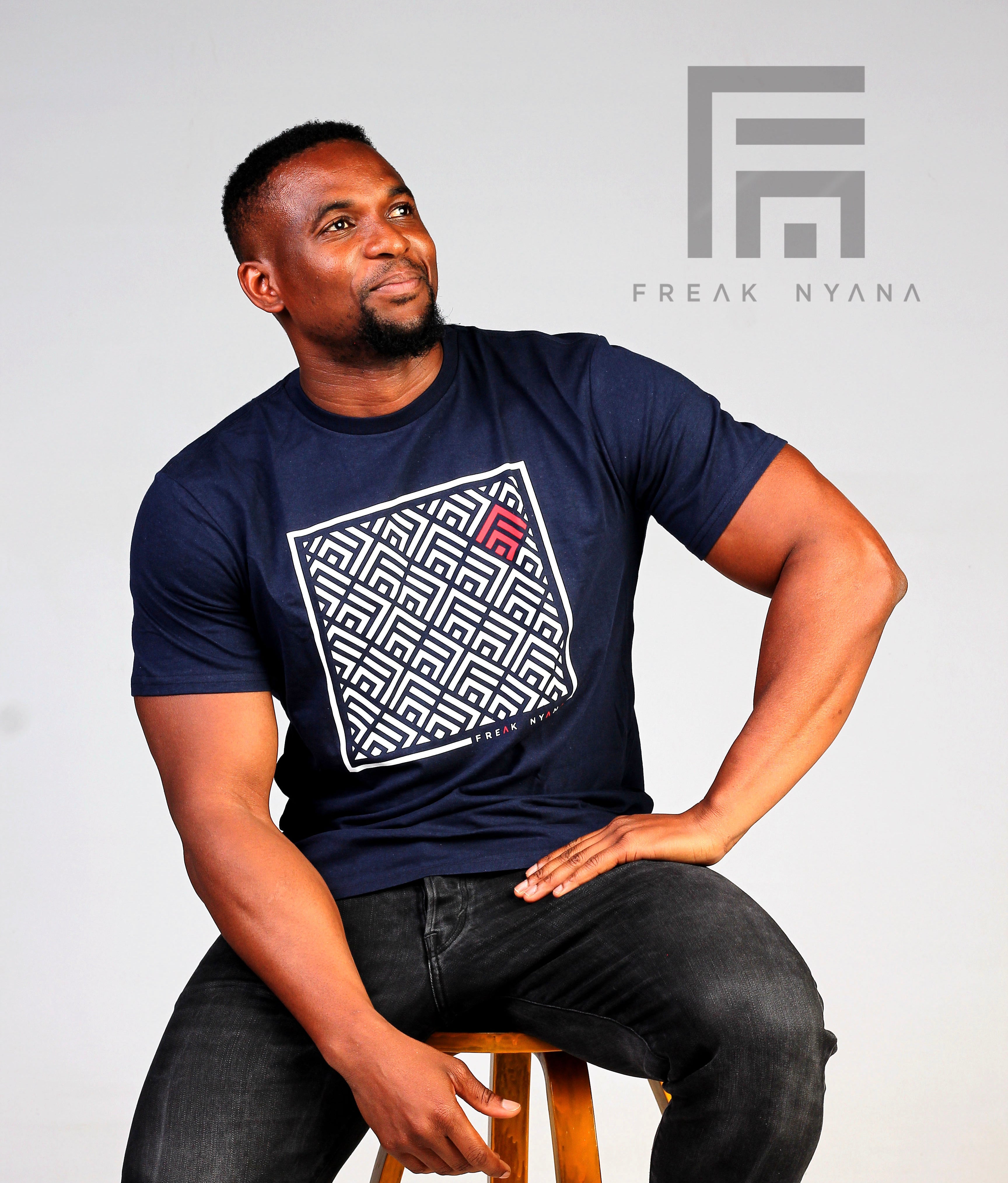 Mens Mosaic Freak Nyana Tee