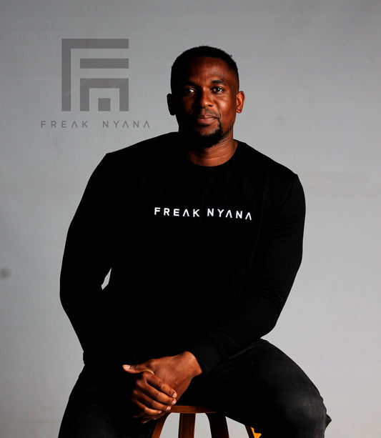 Mens Black Freak Nyana Sweater