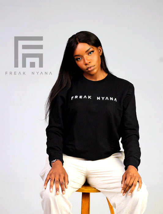 Ladies Black Freak Nyana Sweater
