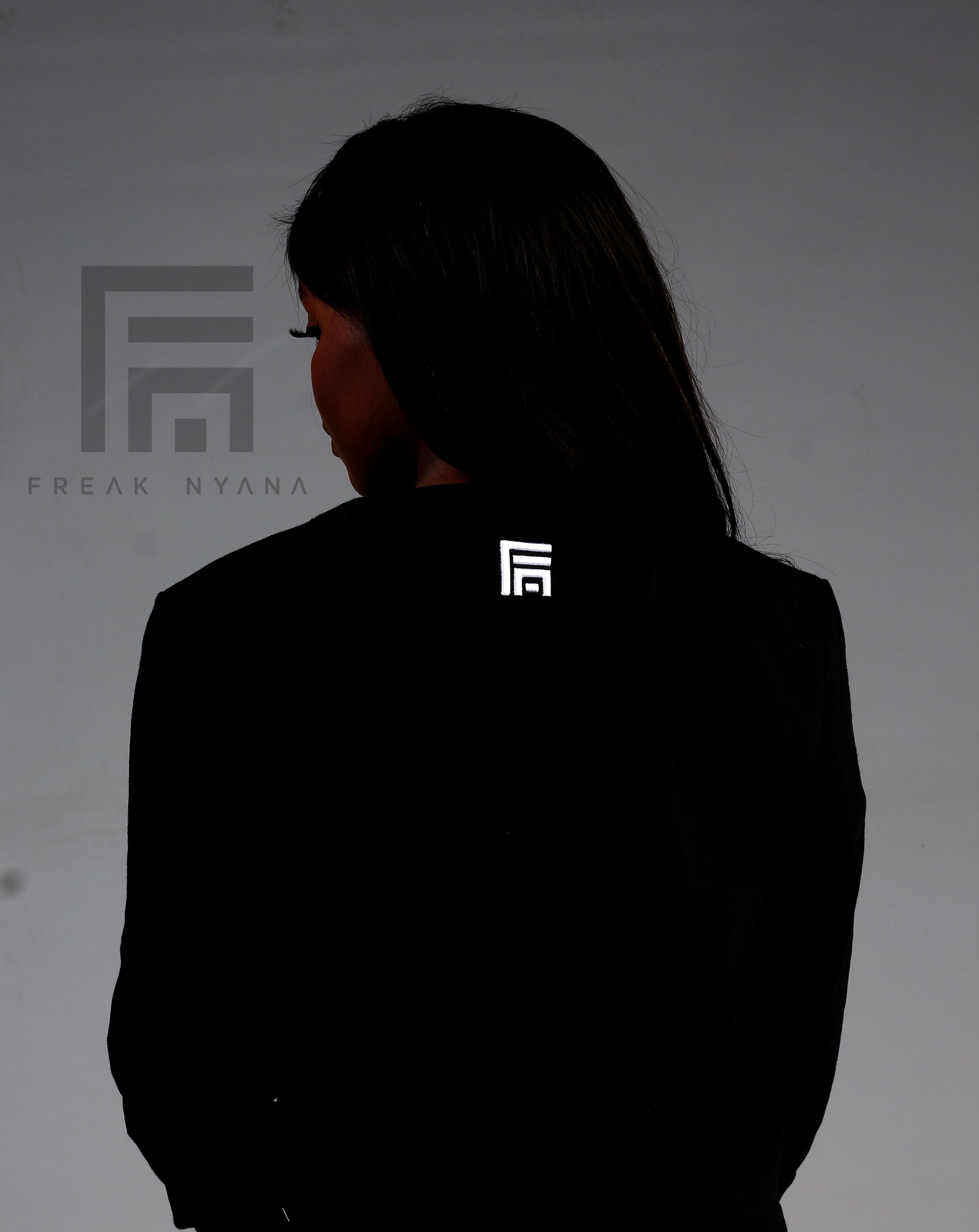 Ladies Black Freak Nyana Sweater