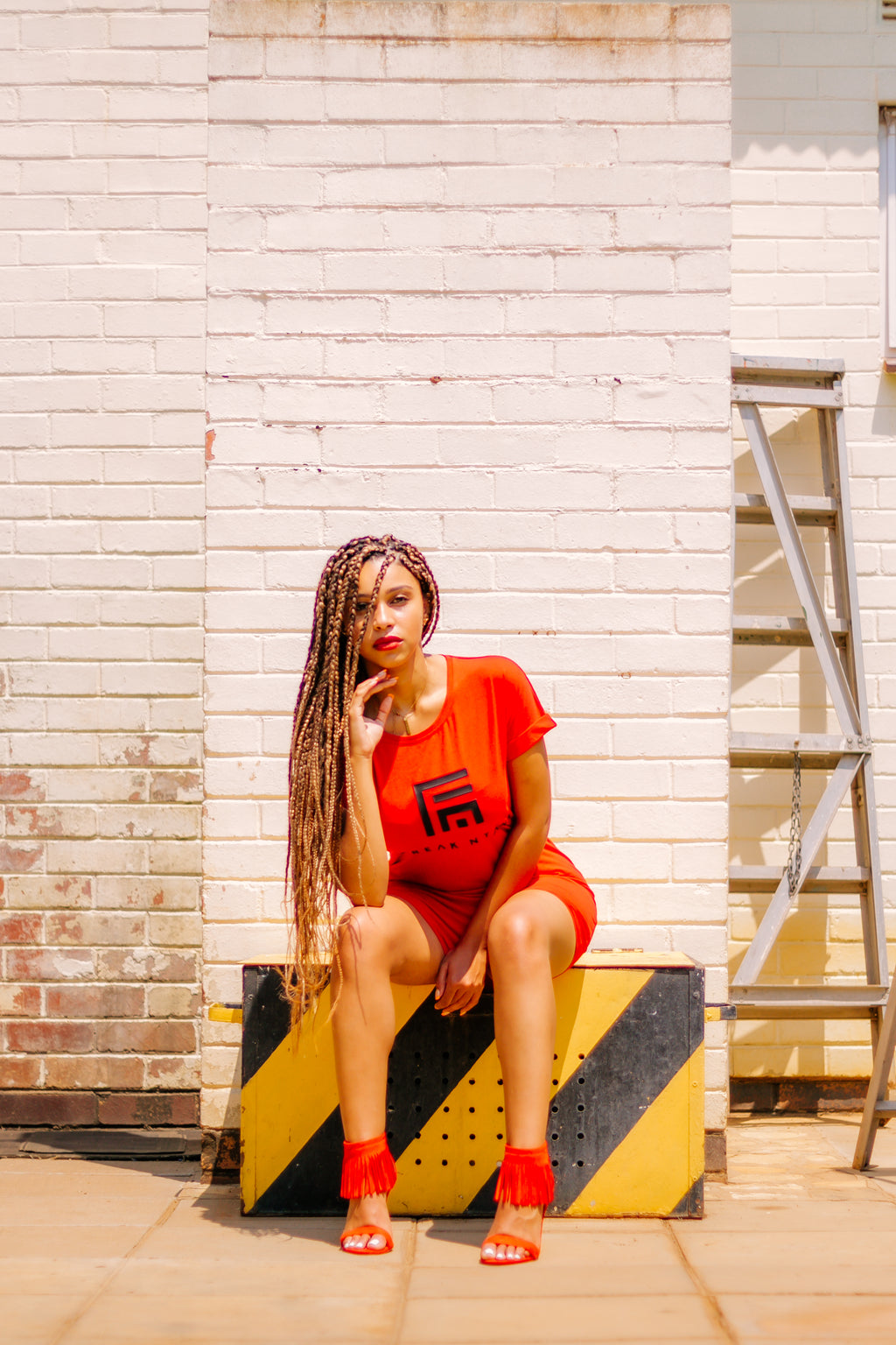 Solar Freak ladies Tee dress