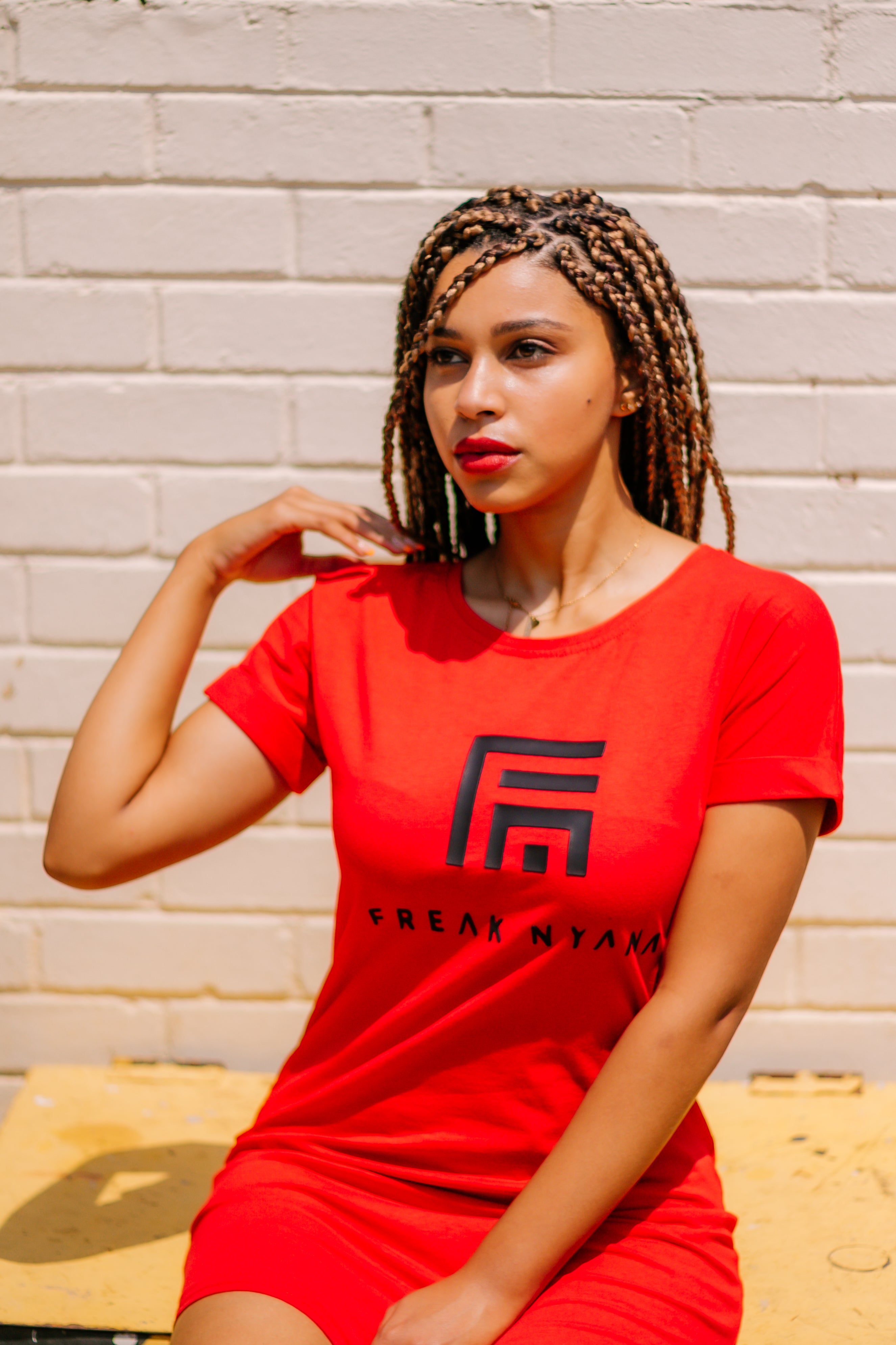 Solar Freak ladies Tee dress